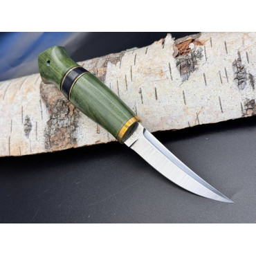 Нож Амиго (Сталь 95Х18, Рукоять Стабилизированный ясень)