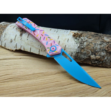 Складной нож Mr.Blade Finch Dessert Warrior blue .Сталь AUS-8; Рукоять  G10