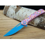 Складной нож Mr.Blade Finch Dessert Warrior blue .Сталь AUS-8; Рукоять  G10