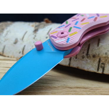 Складной нож Mr.Blade Rexbo Gen.2 Dessert Warrior blue Сталь D2;Рукоять G10