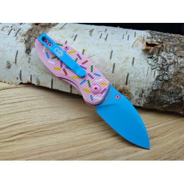 Складной нож Mr.Blade Rexbo Gen.2 Dessert Warrior blue Сталь D2;Рукоять G10
