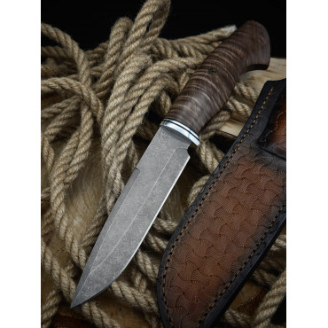 Нож Орикс Люкс (сталь S35VN, стаб кап ольхи)
